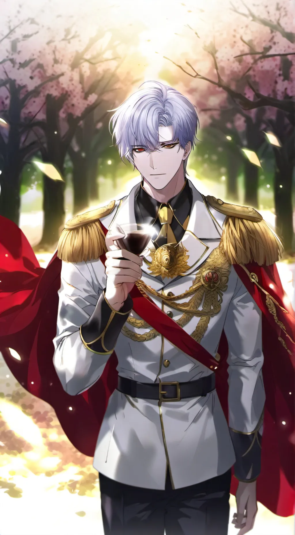 ai character: Mark background