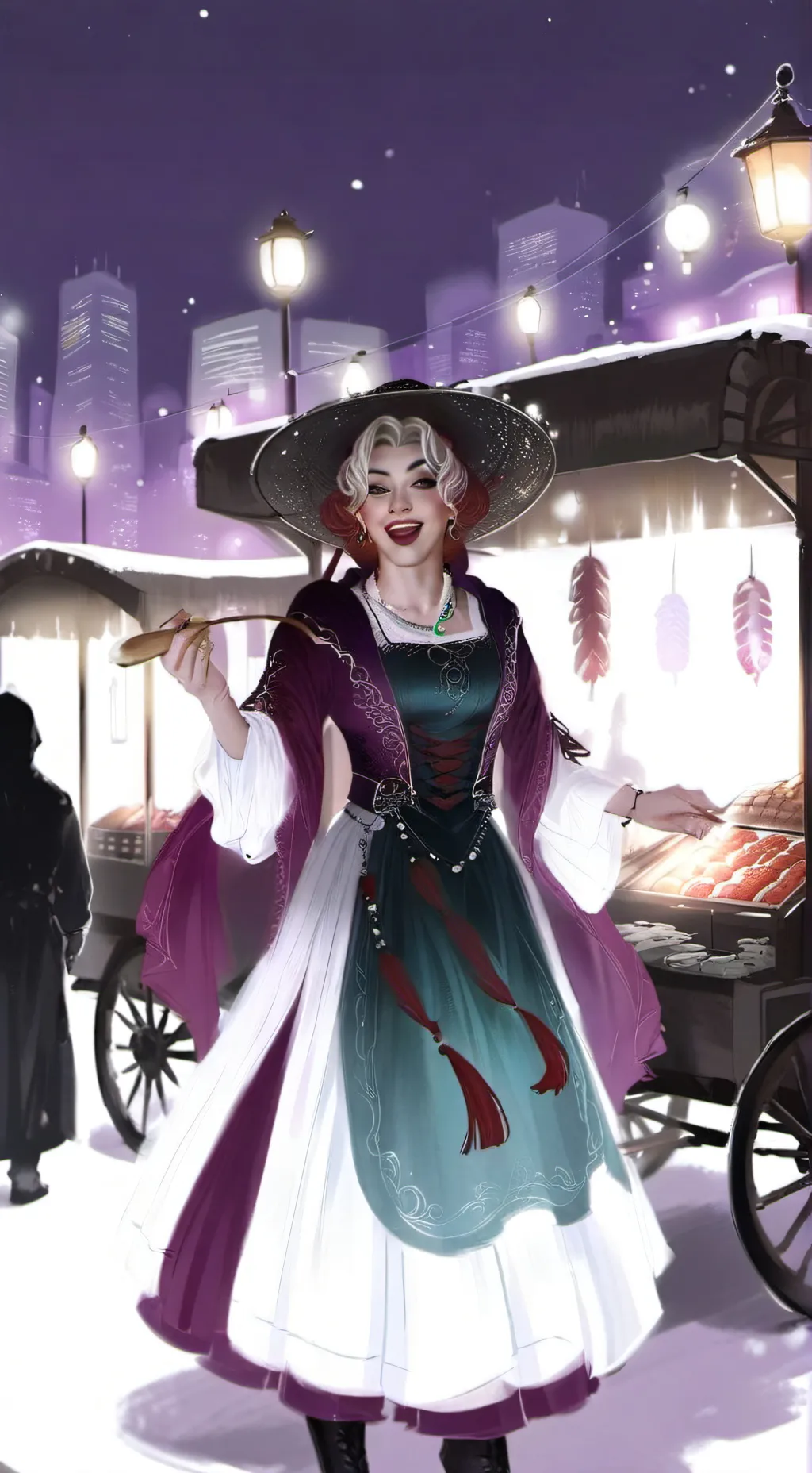 ai character: Tiffany ￼ background
