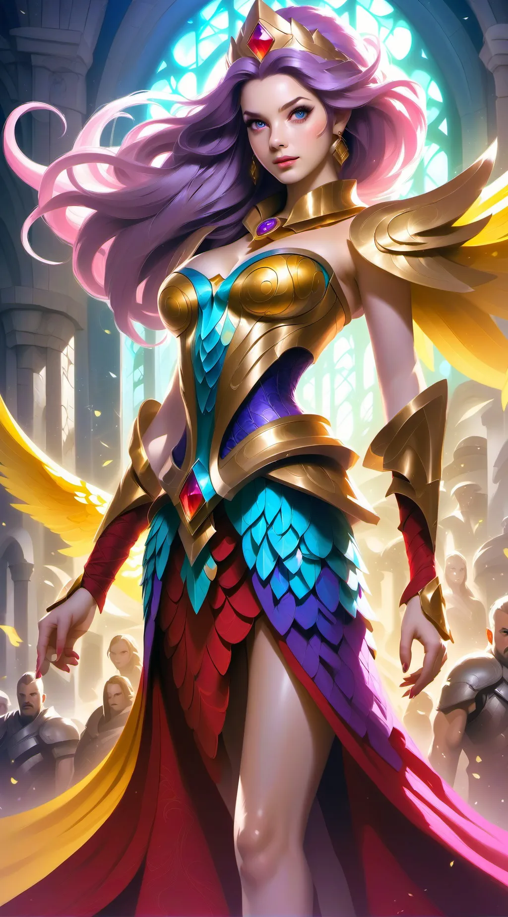 ai character: princess cassandra background