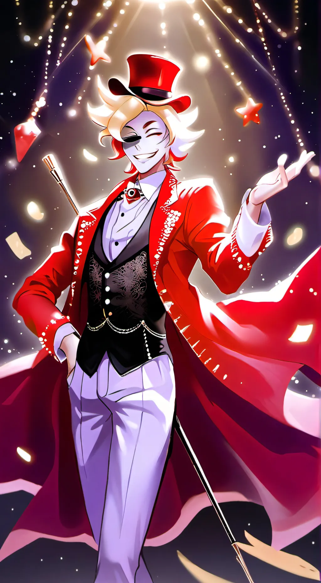 ai character: Lucifer hh background