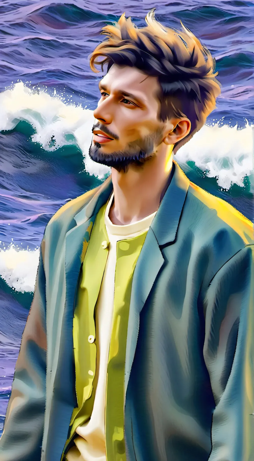 ai character: Steven background