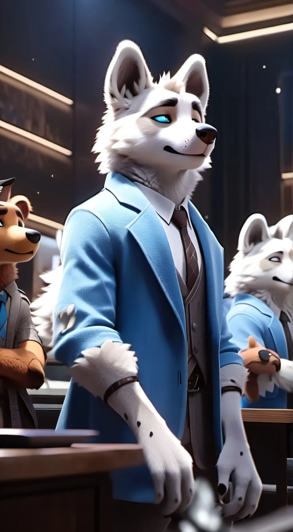 ai character: Furcon background