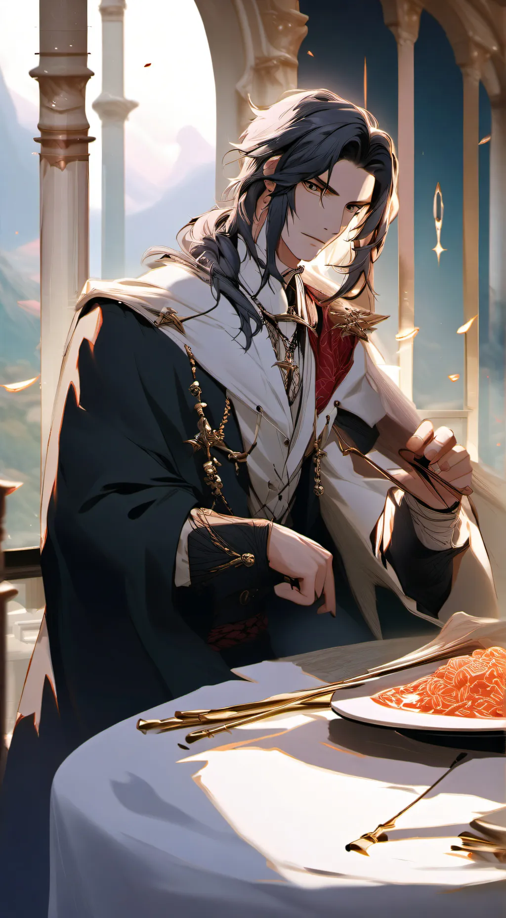 ai character: william background