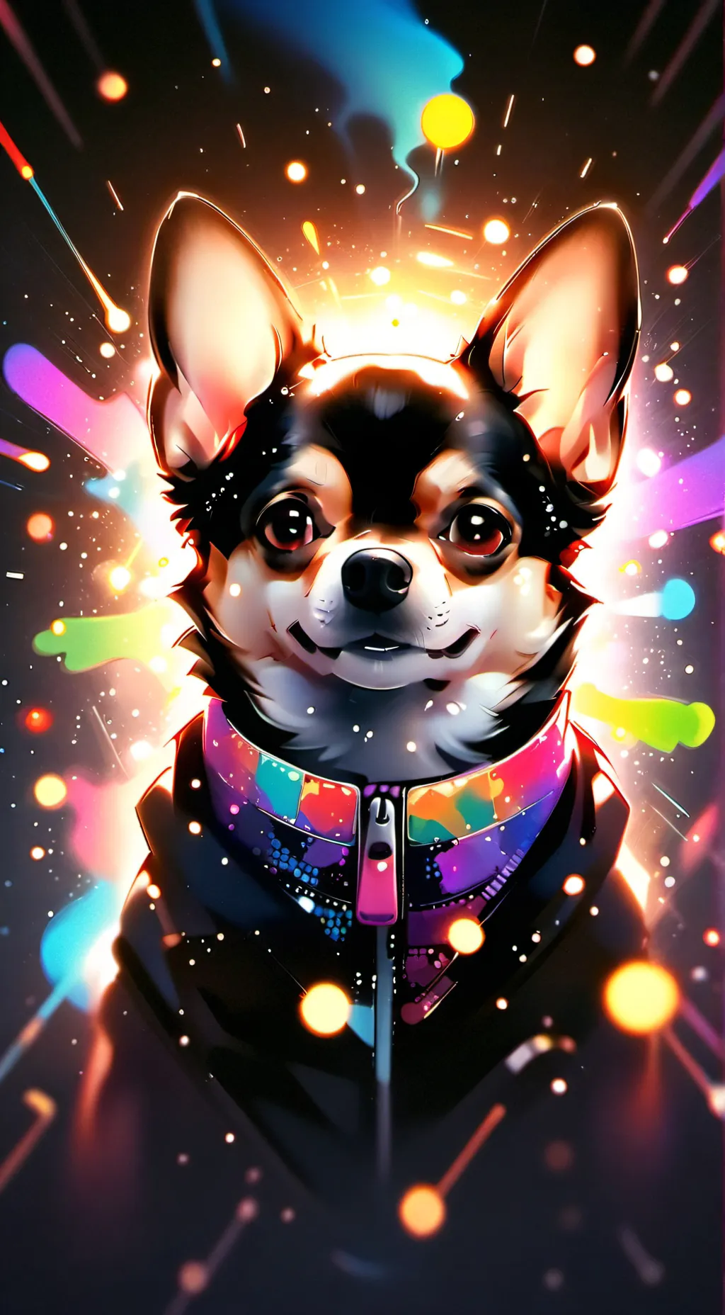ai character: Brushie background