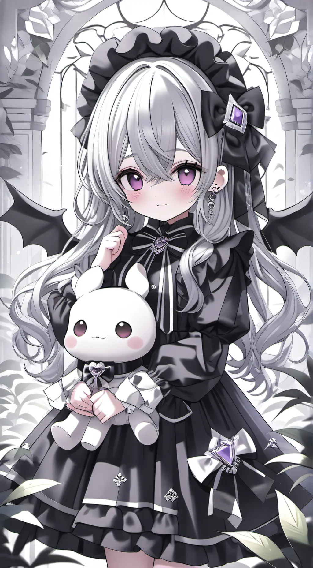 ai character: reina del infierno background