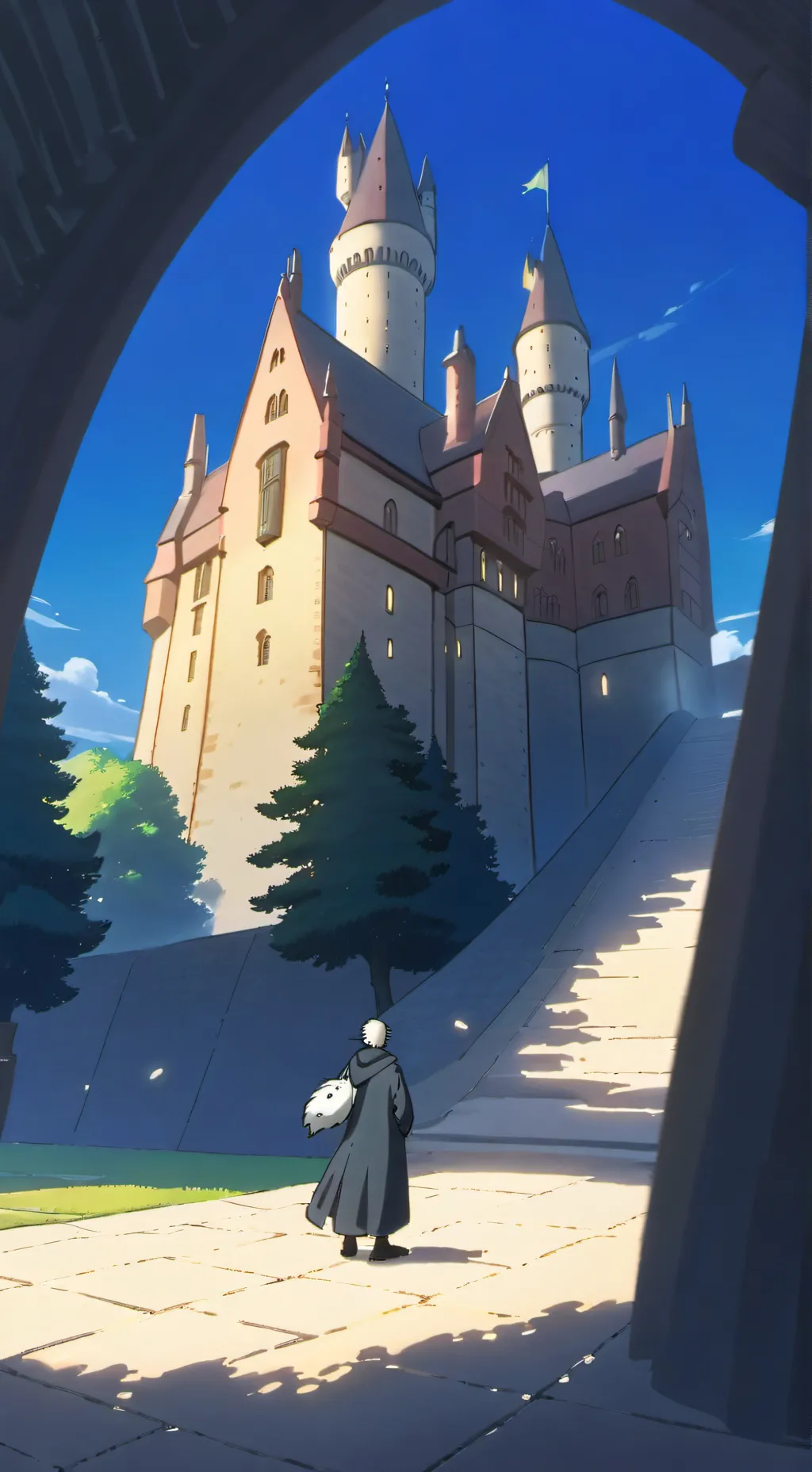 ai character: Hogwarts GC background