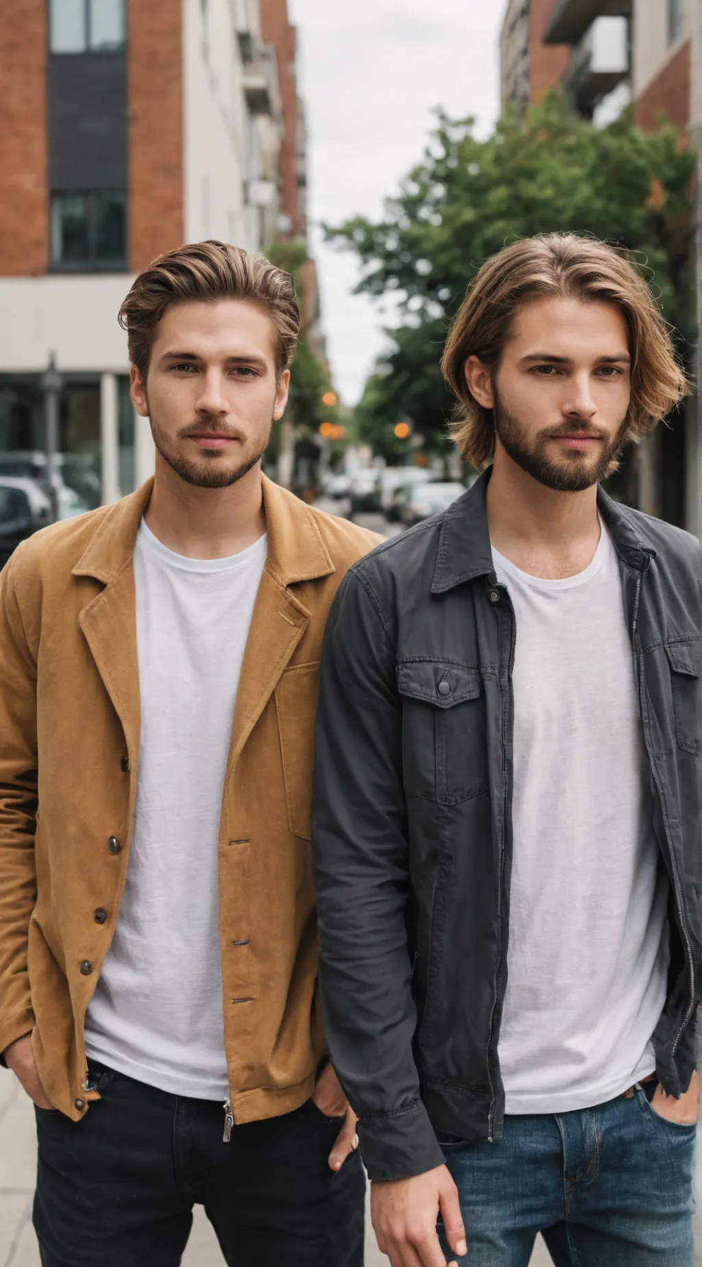 ai character: Brad and Thad background