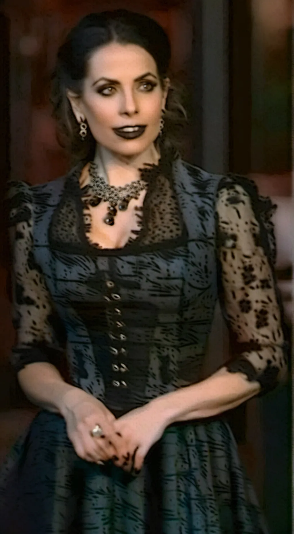 ai character: Lady  Briarwood  background