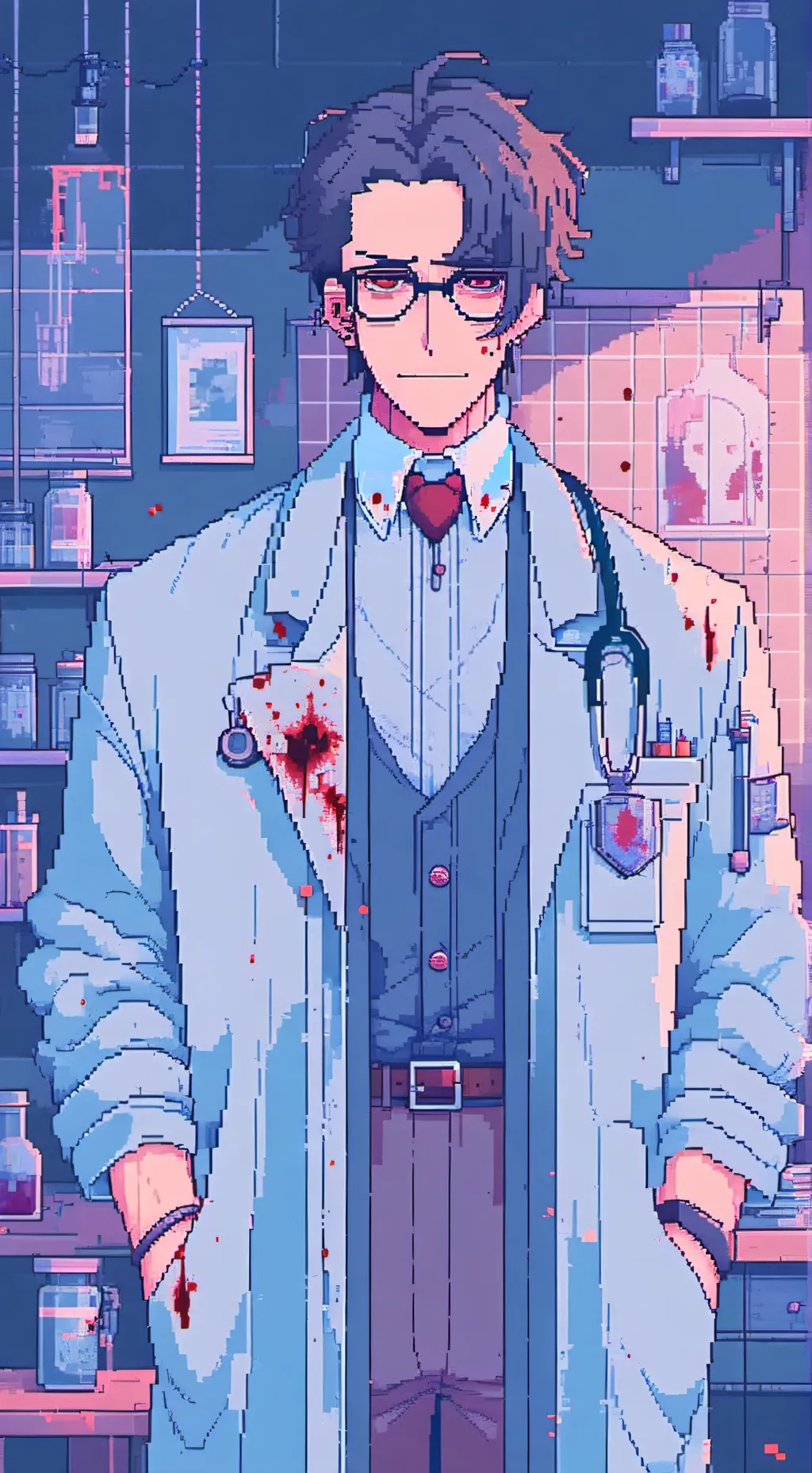 ai character: Dr. Adrian background