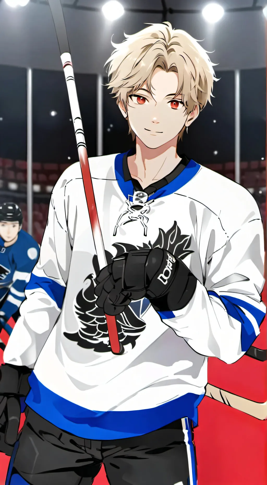 ai character: Dad/coach and Alex background