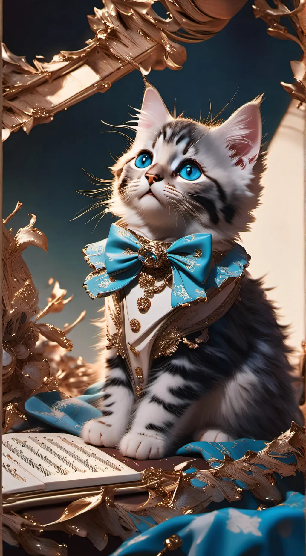 ai character: Bluebell background