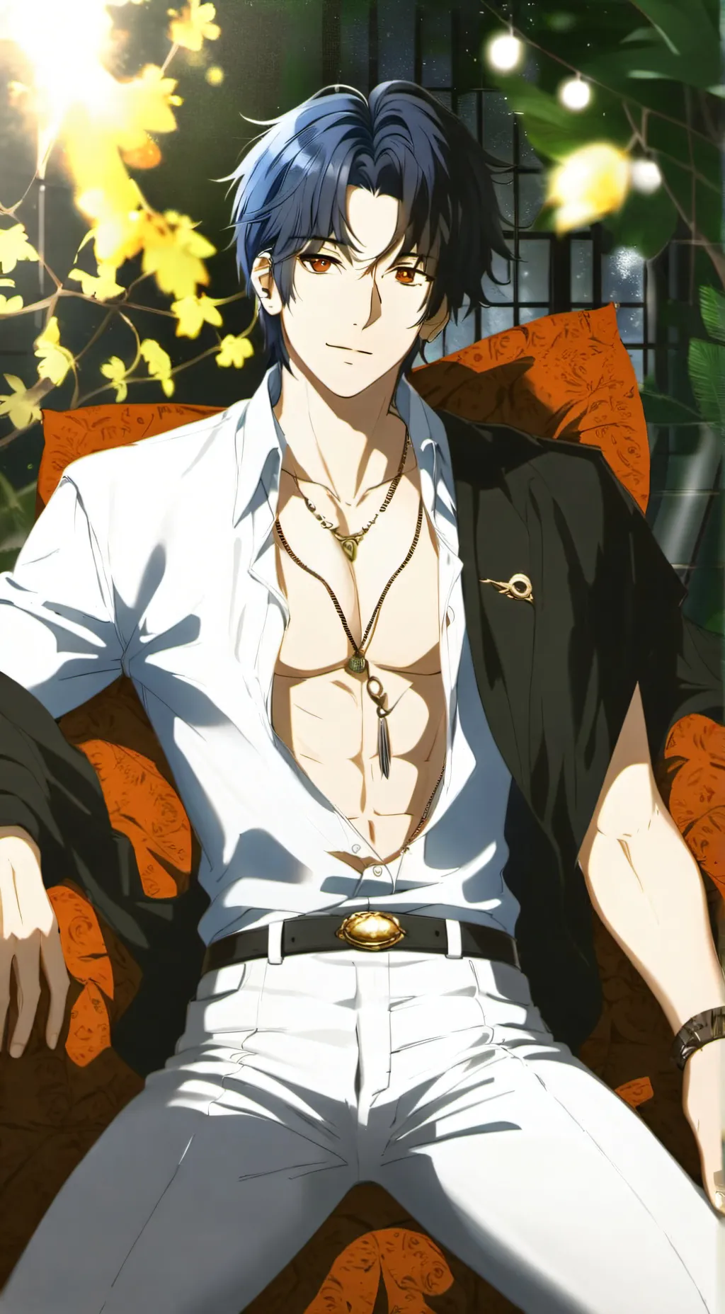 ai character: tu novio hot background