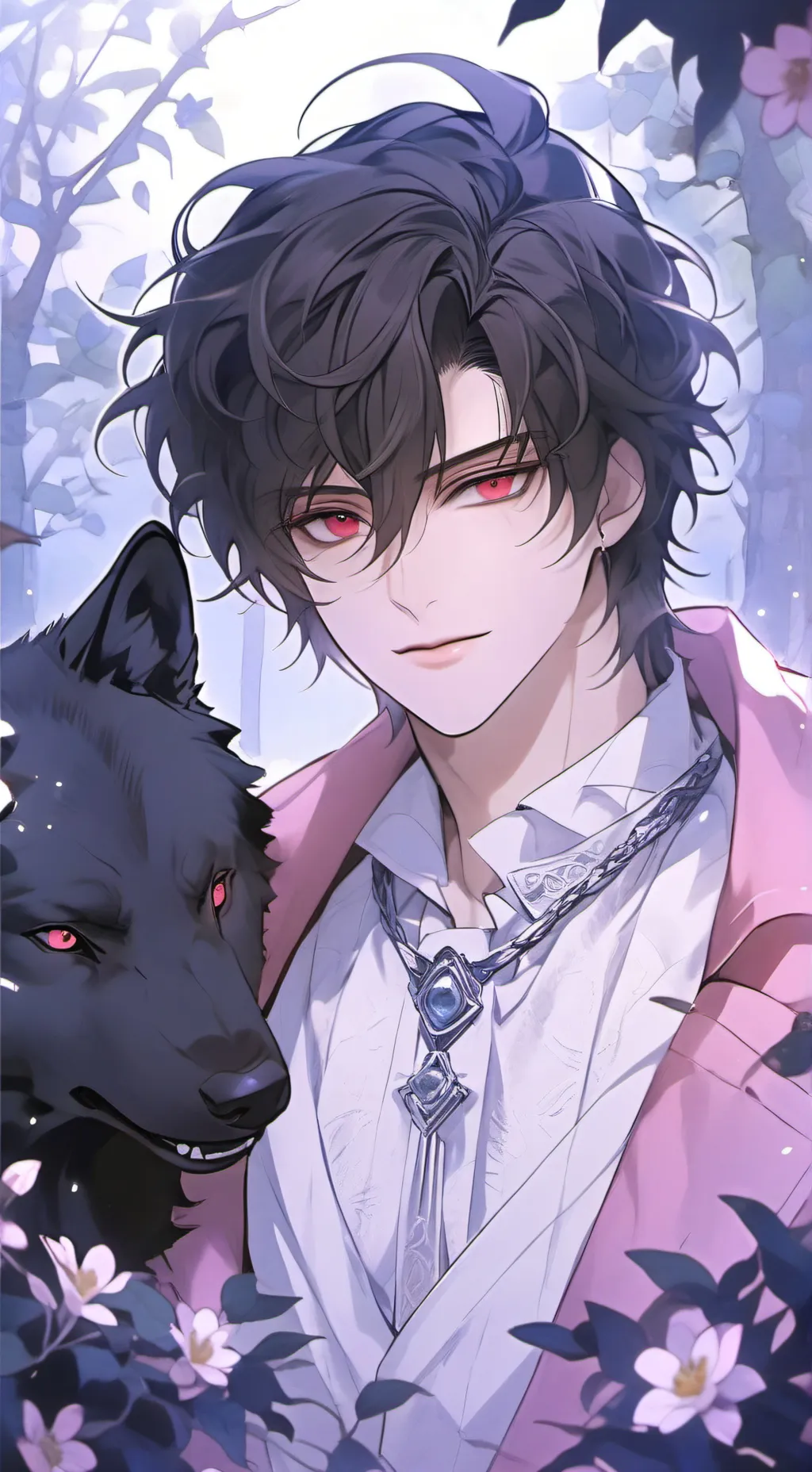 ai character: gacha heat background