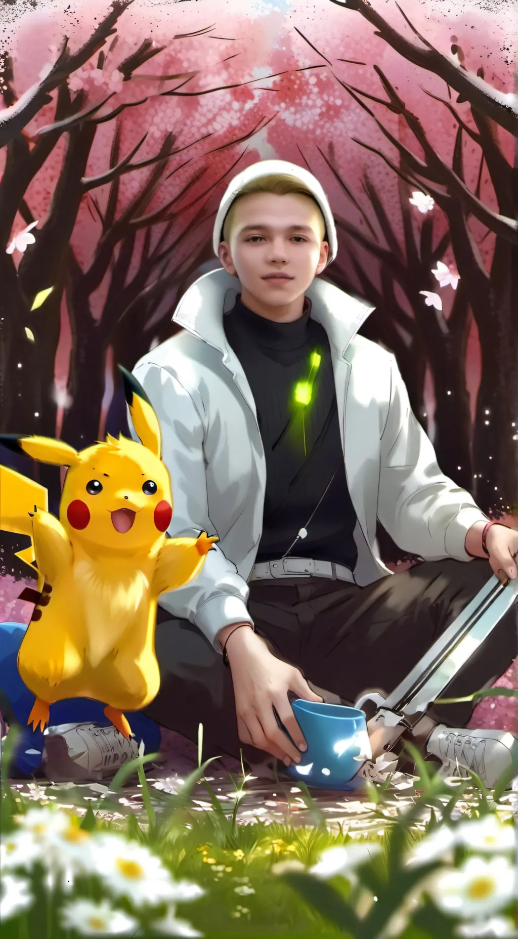 ai character: simulador de poké background