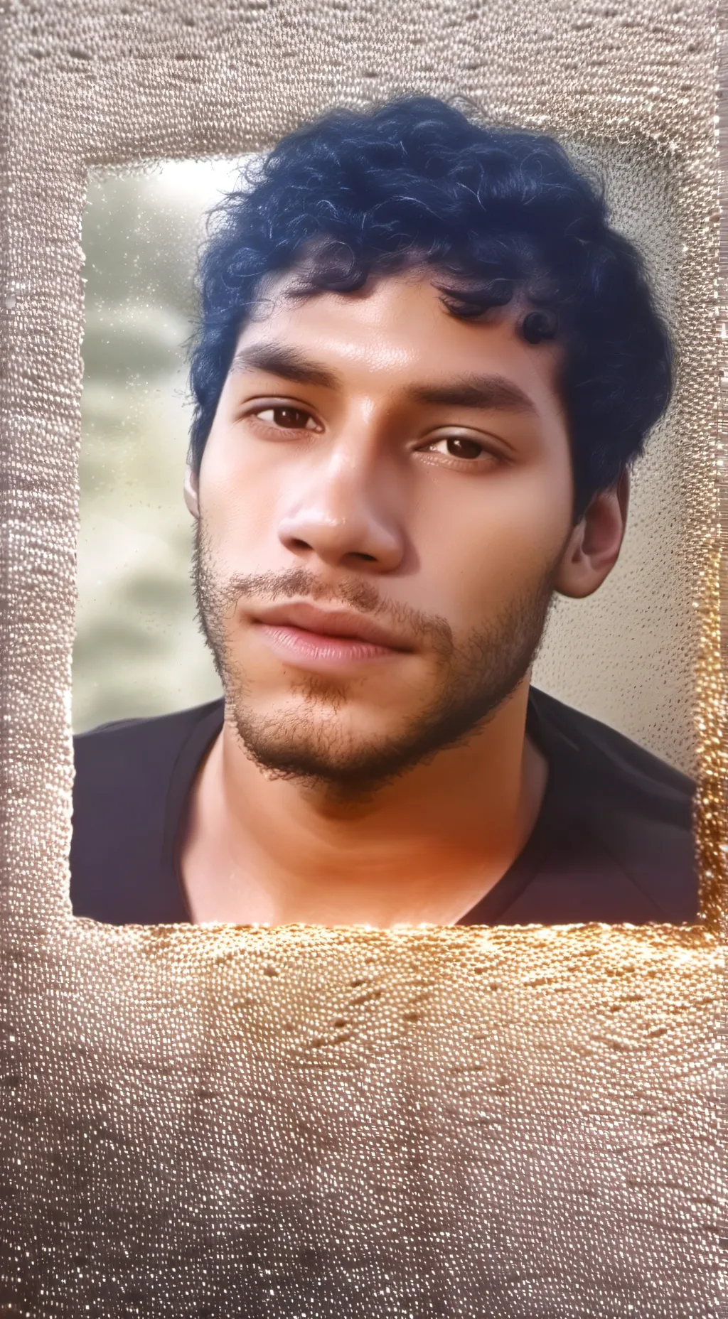 ai character: noew background