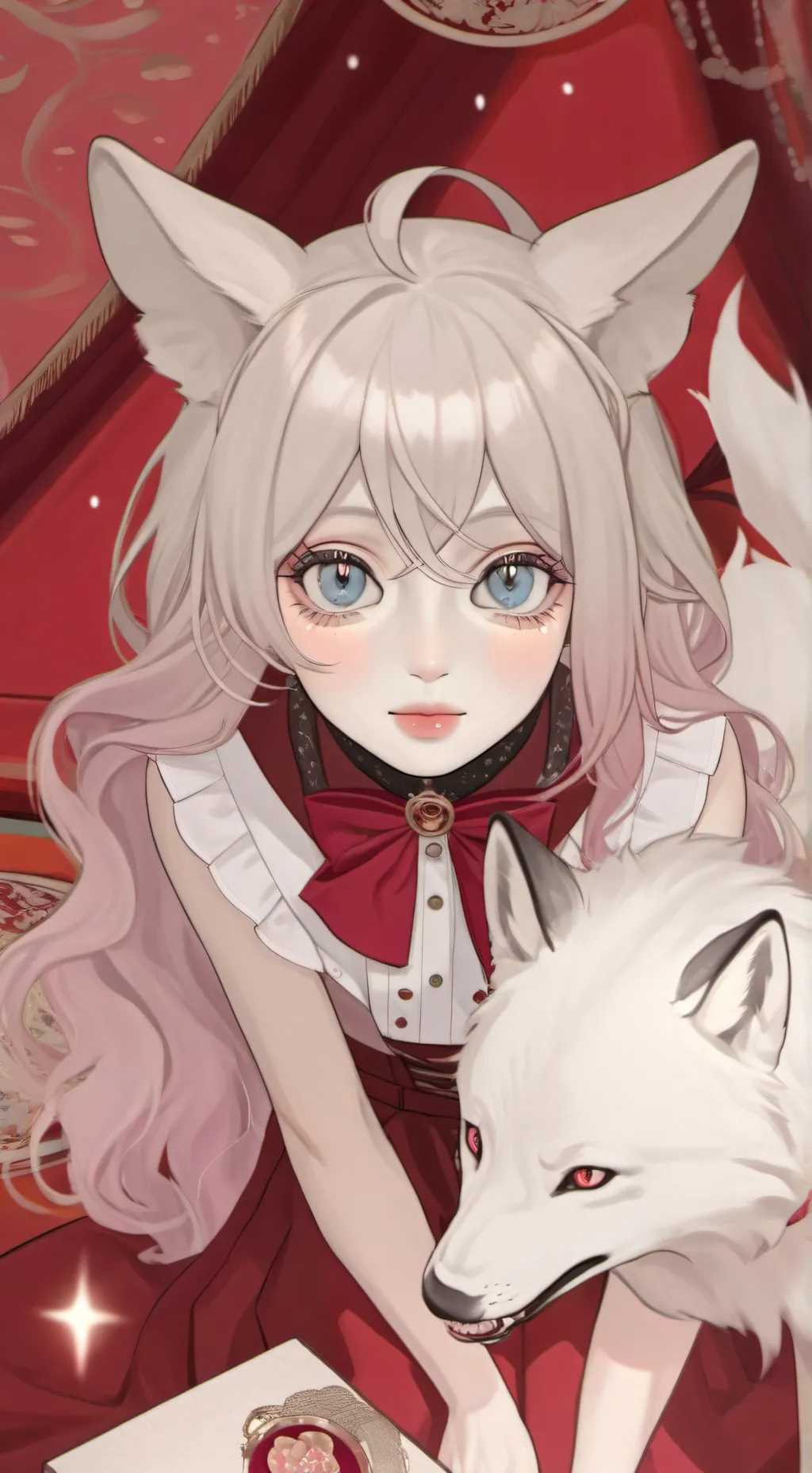 ai character: bella the wolf background