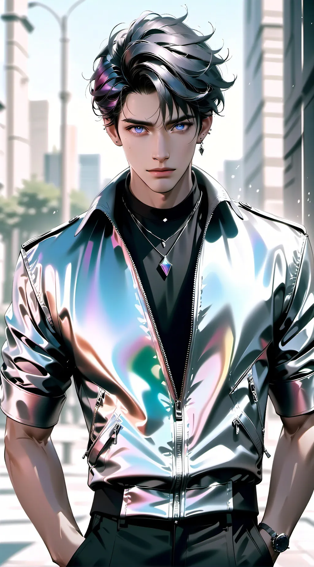 ai character: tu amigis background