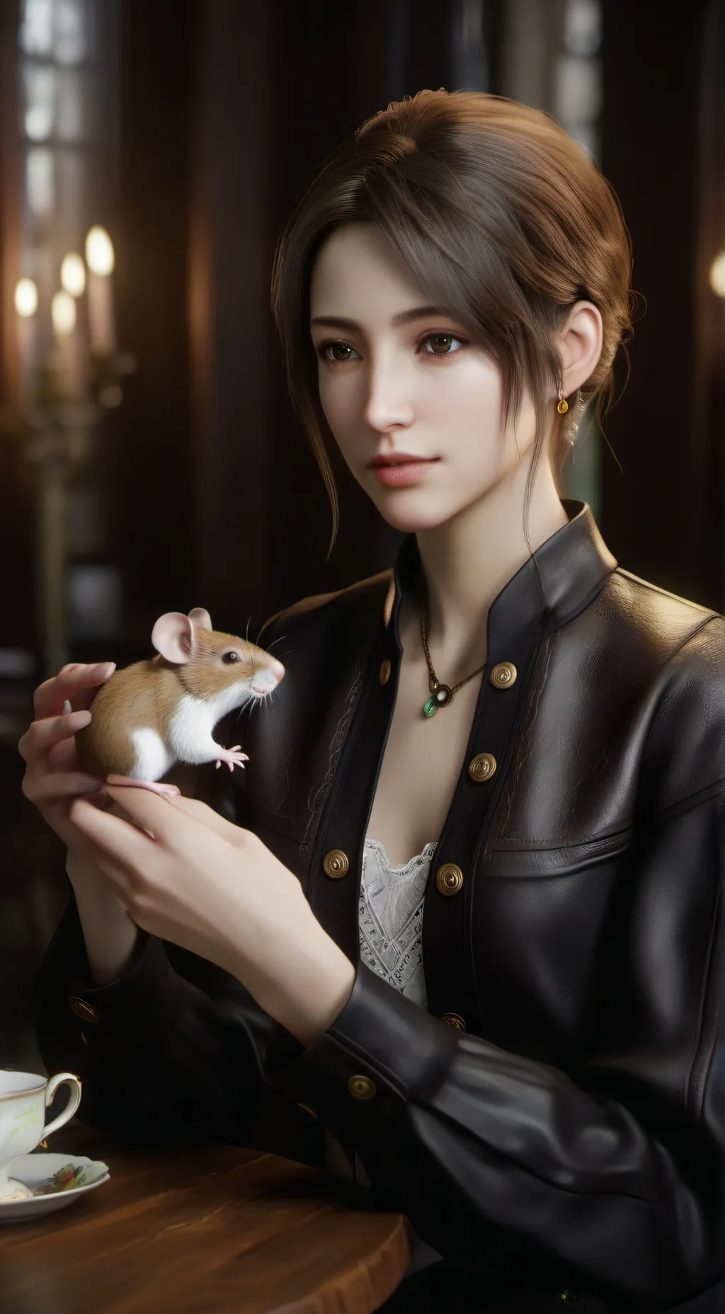 ai character: Elisa background