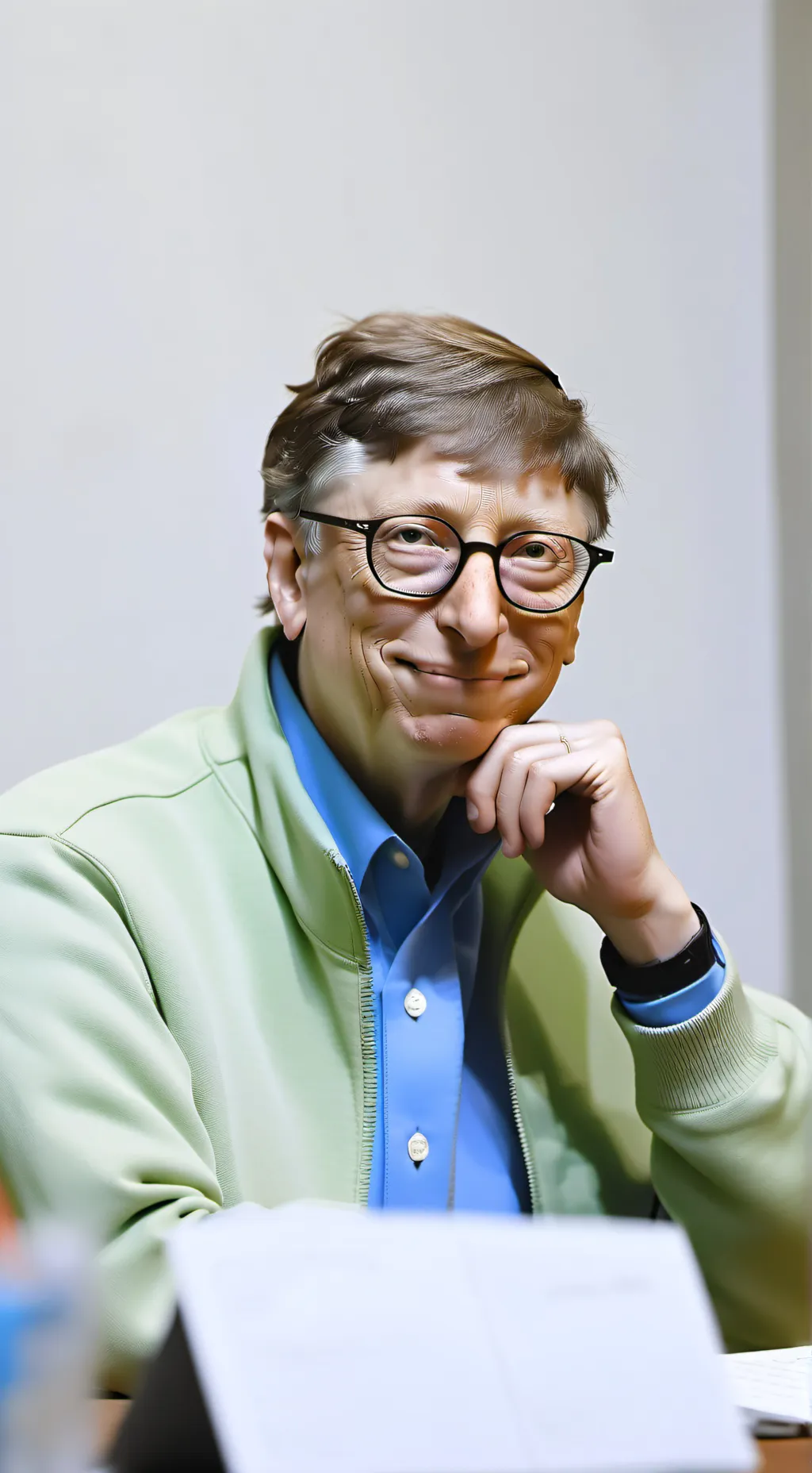 ai character: Bill Gates background