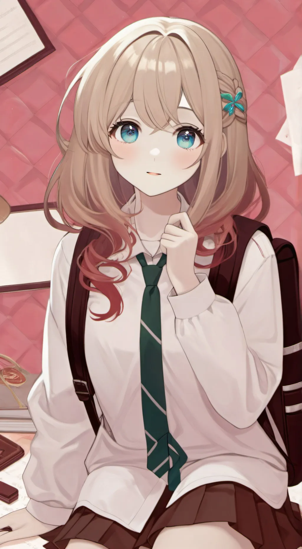 ai character: millie background