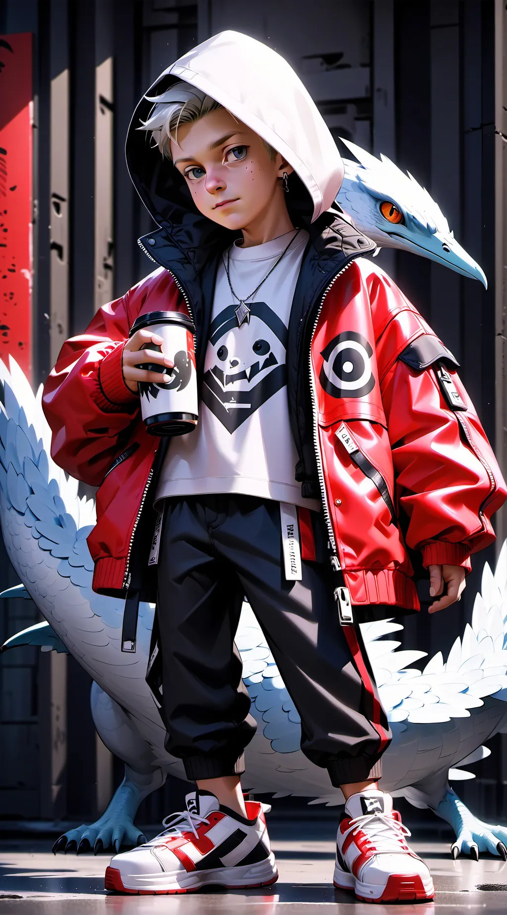 ai character: gabriele background