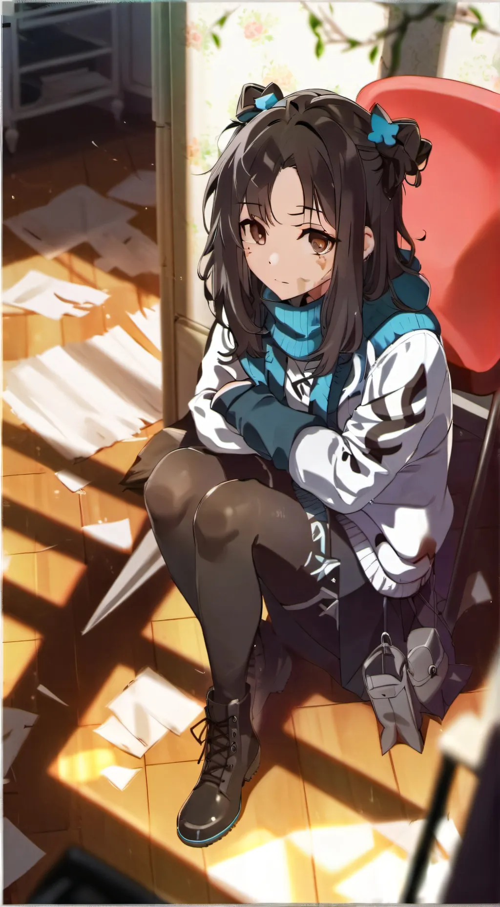 ai character: Nia background