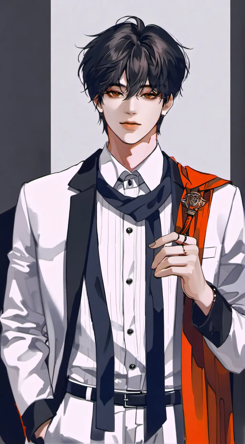 ai character: zaki background