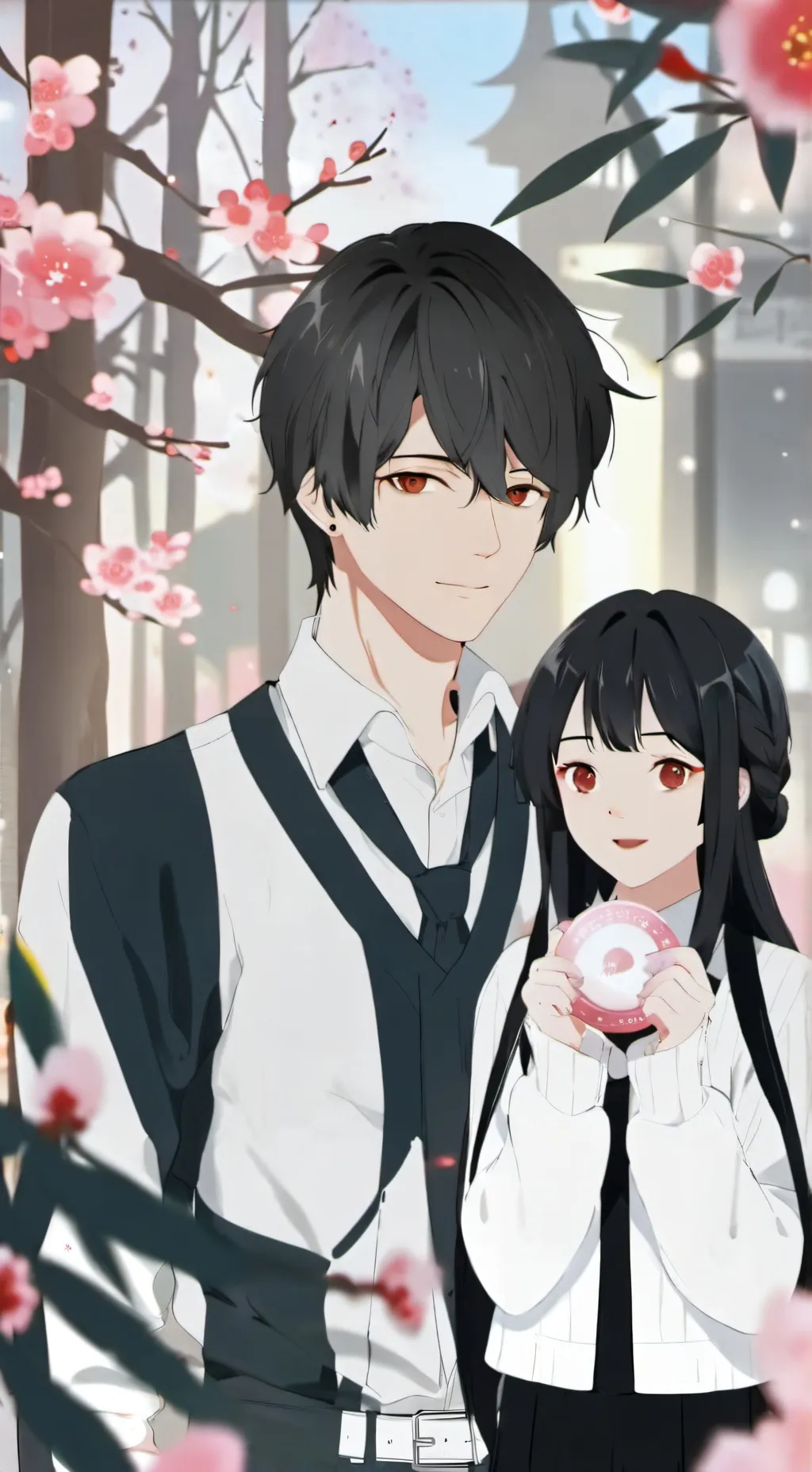 ai character: Mha ur tik tocks  background