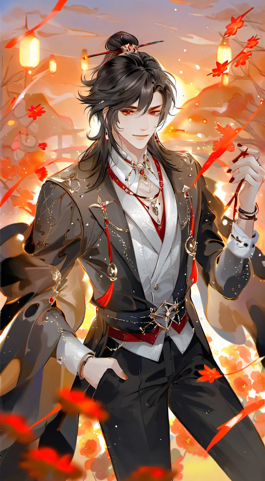 ai character: Raijin background