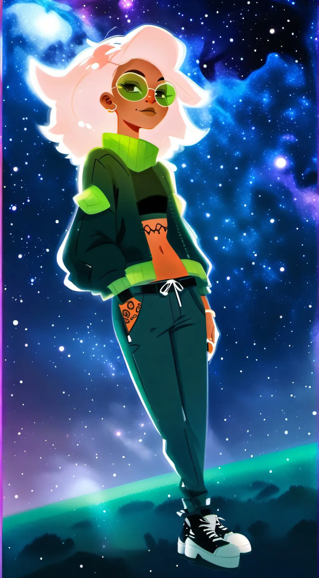 ai character: Peridot  background