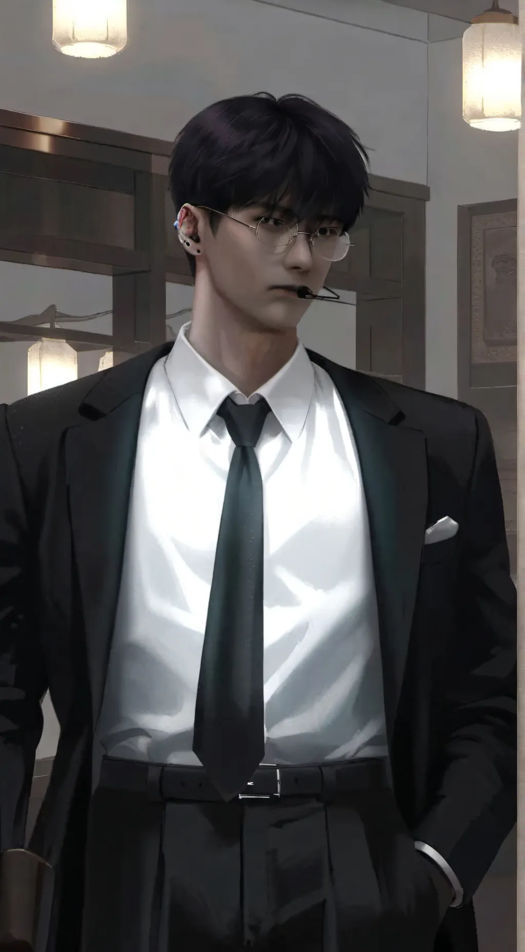 ai character: MILES FERNANDEZ background