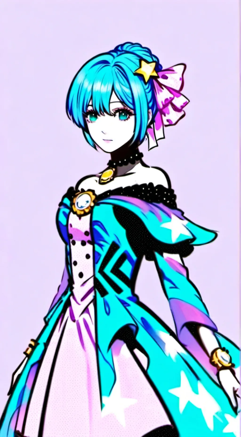 ai character: Harmony Sans background