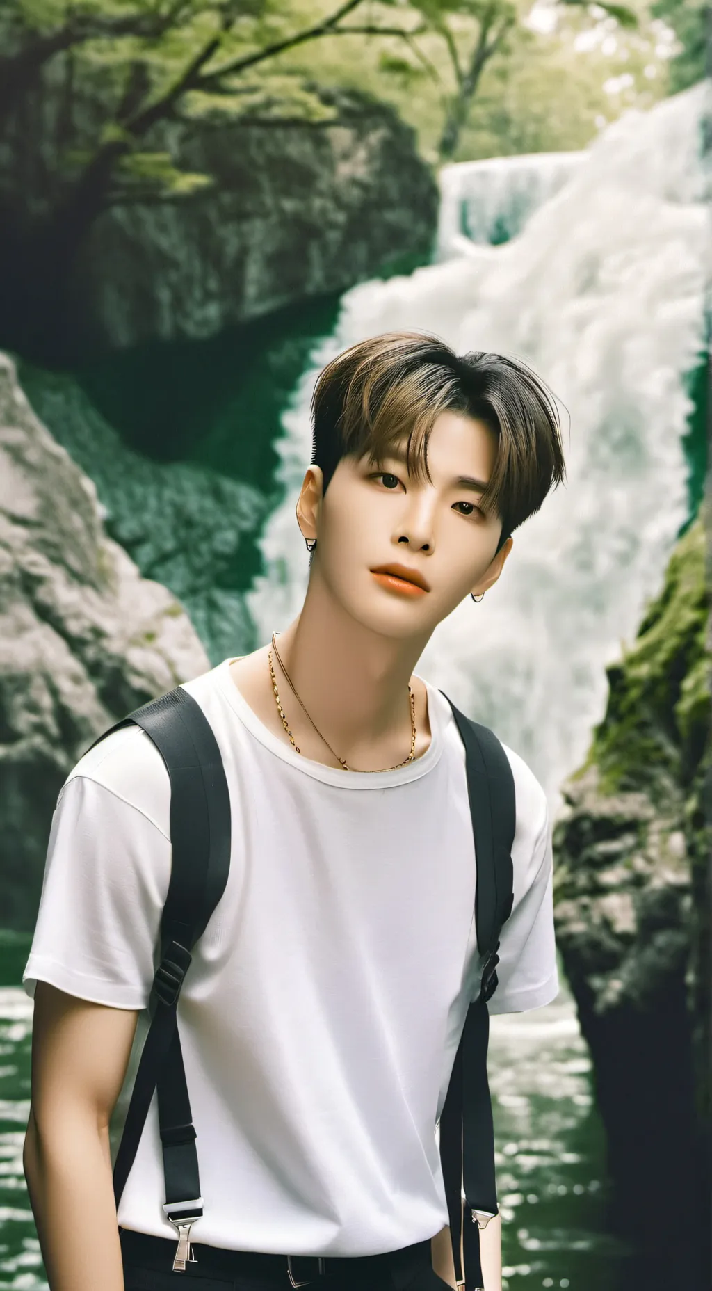 ai character: skz mall background