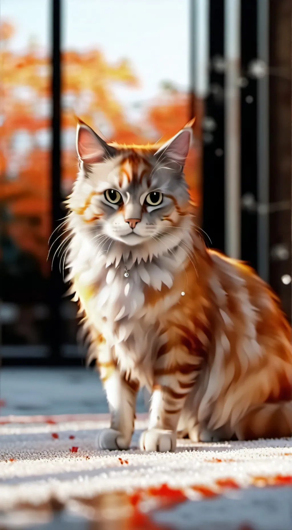 ai character: KITTY 2  background
