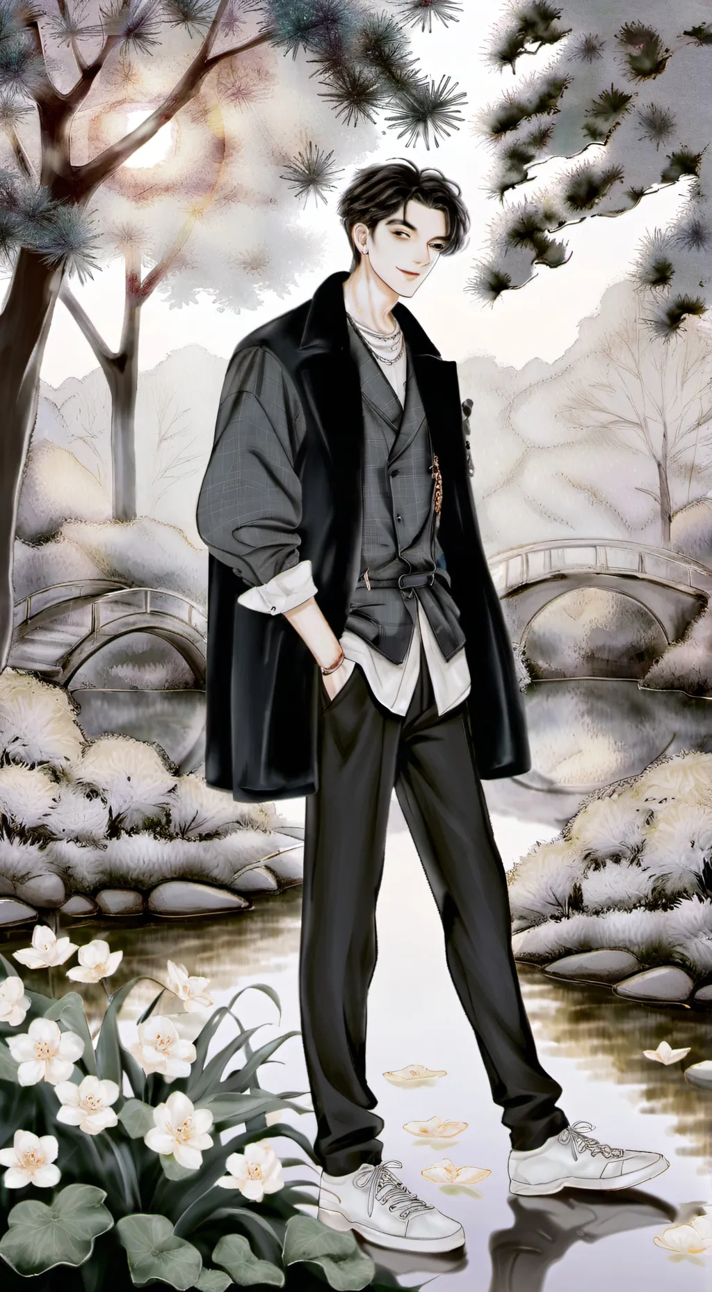 ai character: Caspian background