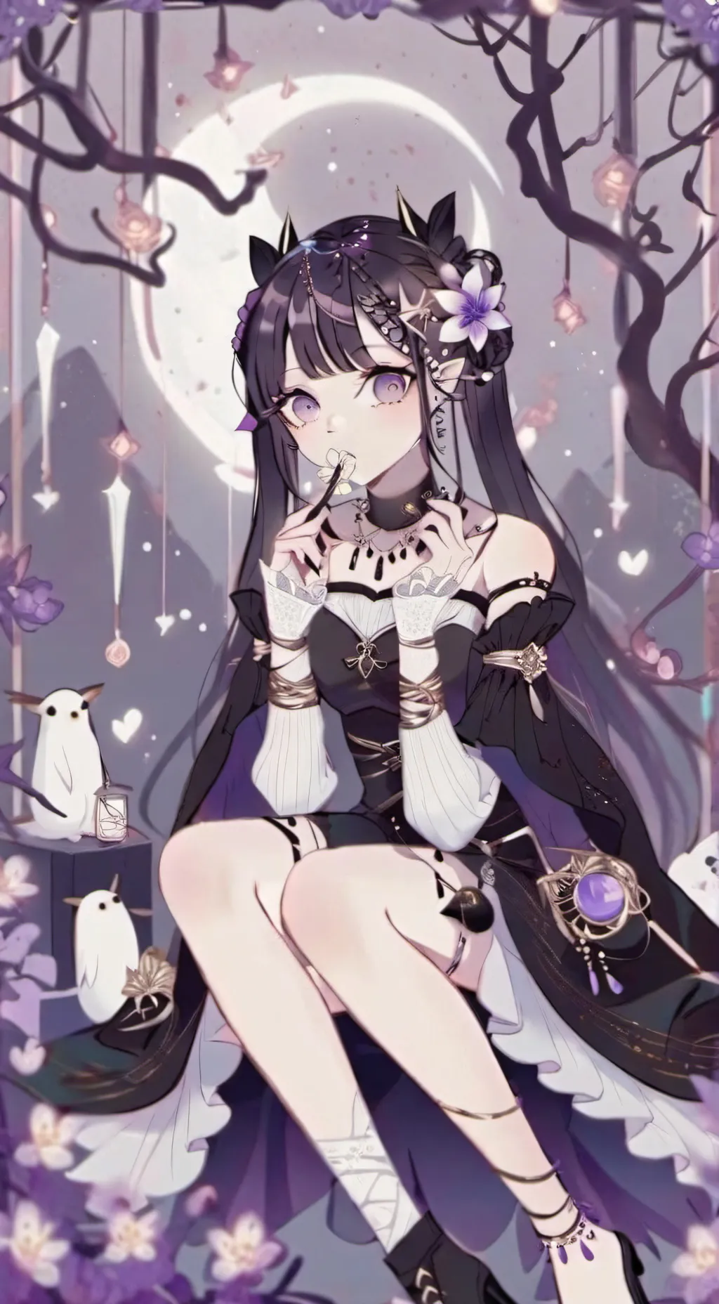 ai character: kuromi background