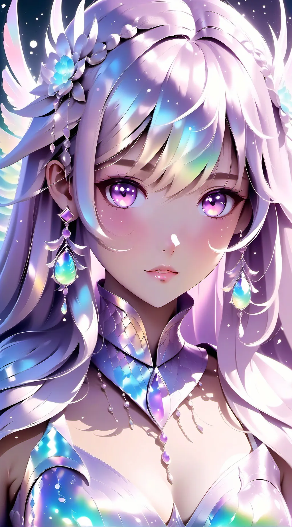 ai character:  fer background