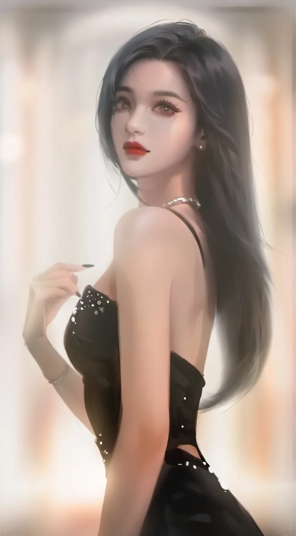 ai character: carlien🩸 background