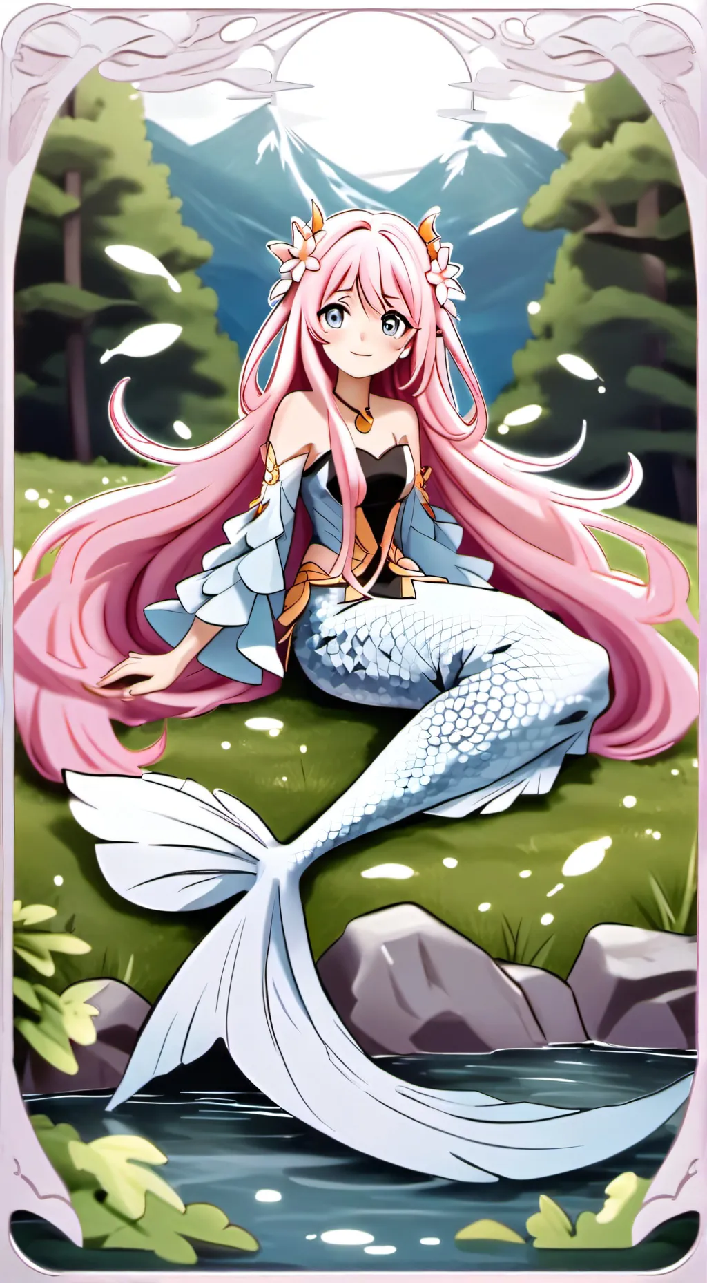 ai character: Serena background