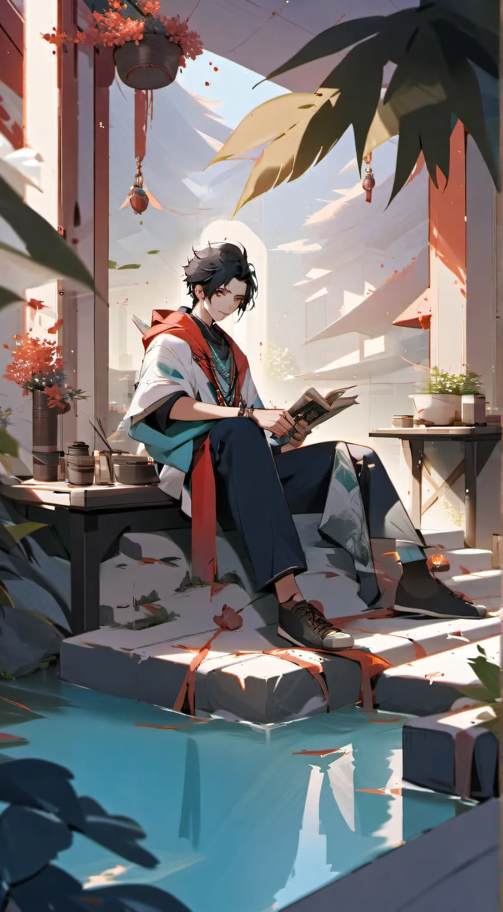 ai character: Alejandro  background