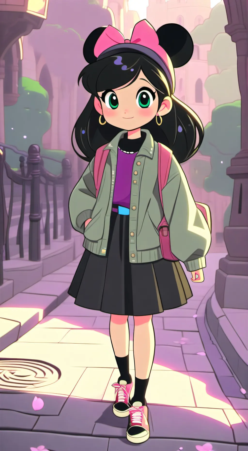 ai character: Addison background
