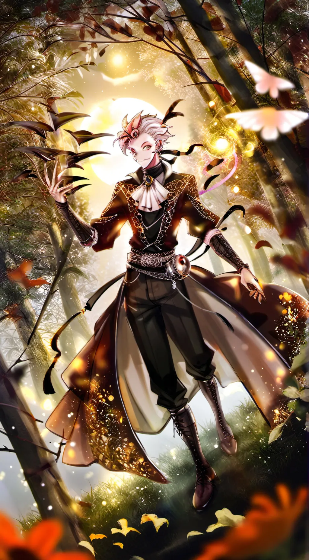 ai character: Leo background