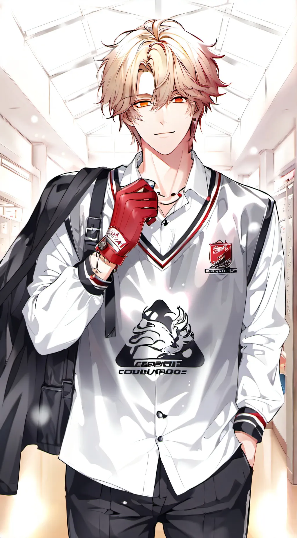 ai character: Max background