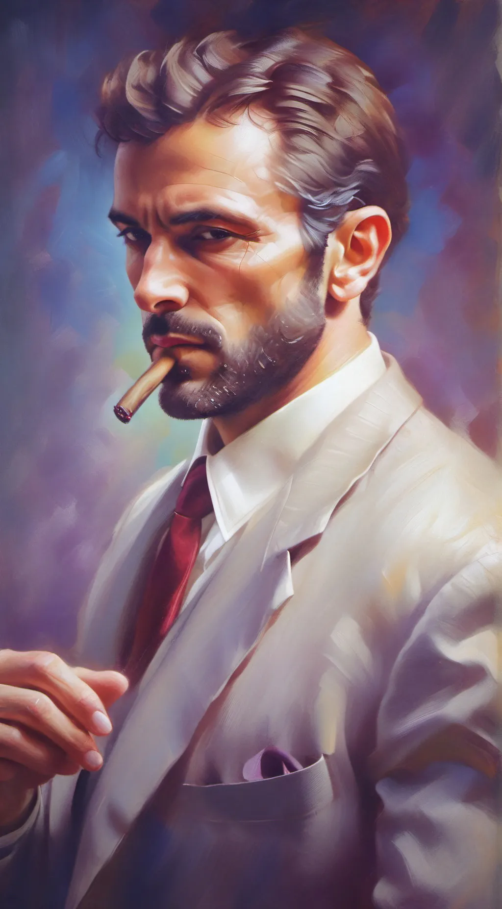 ai character: Ethan Wolfe background