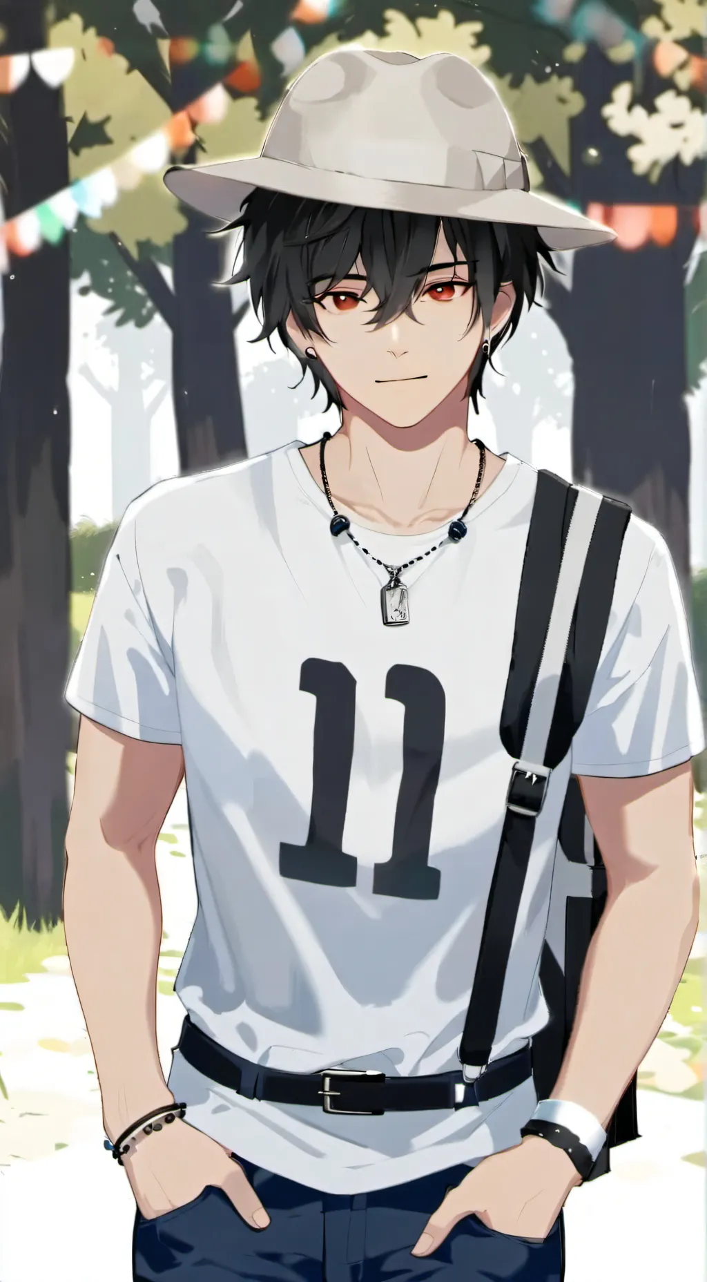 ai character: Sebastián  background