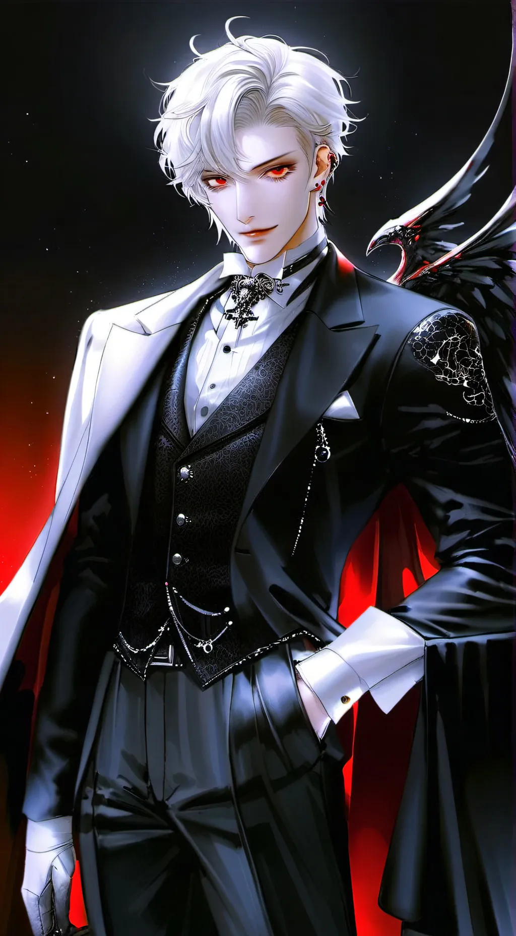 ai character: Malvin  background