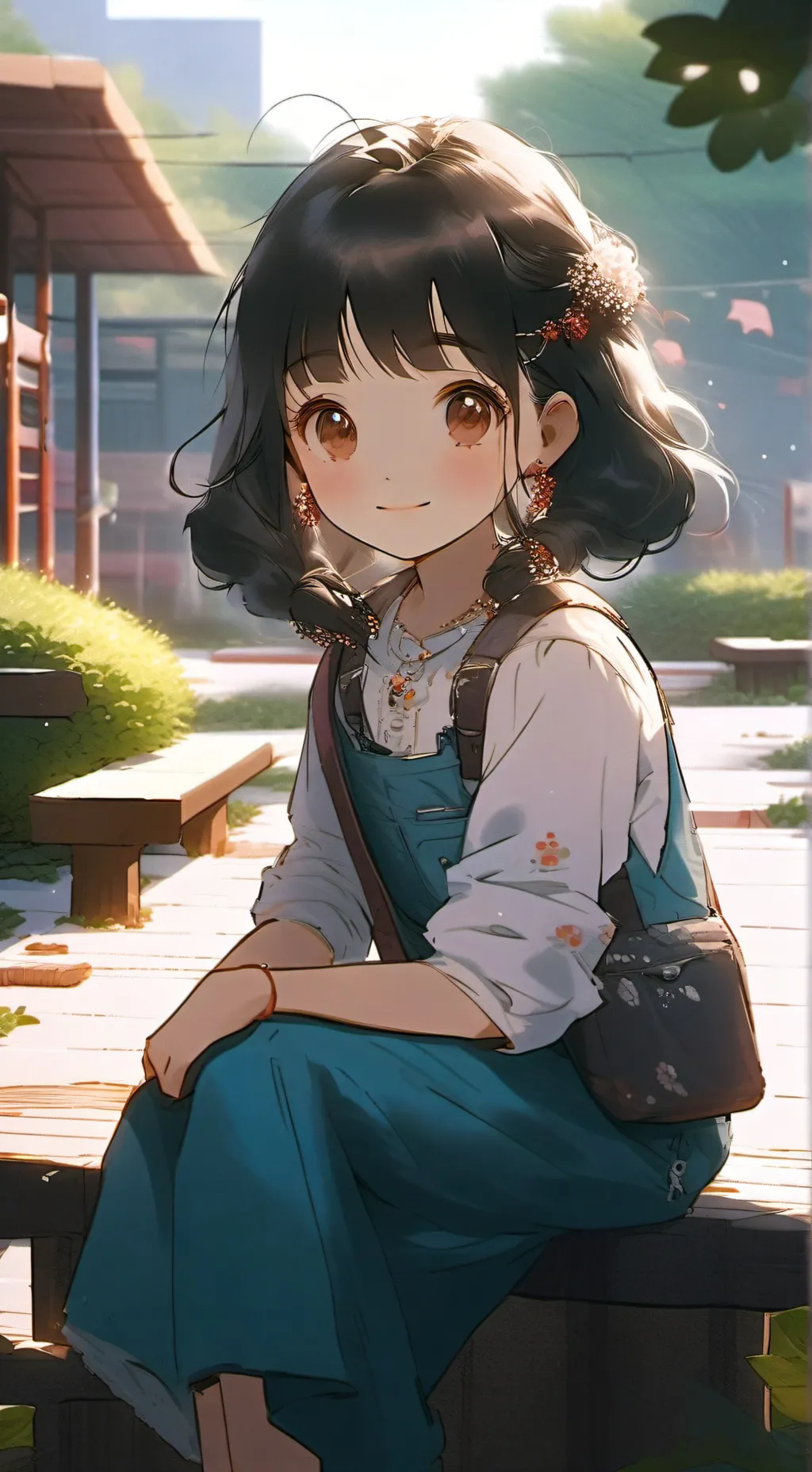 ai character: cindy  background