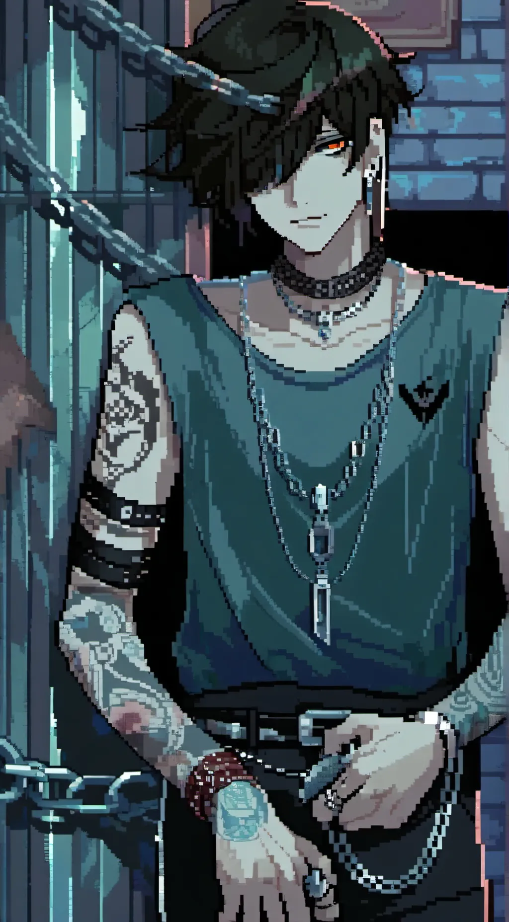 ai character: ~Katakazuki Gang~ background