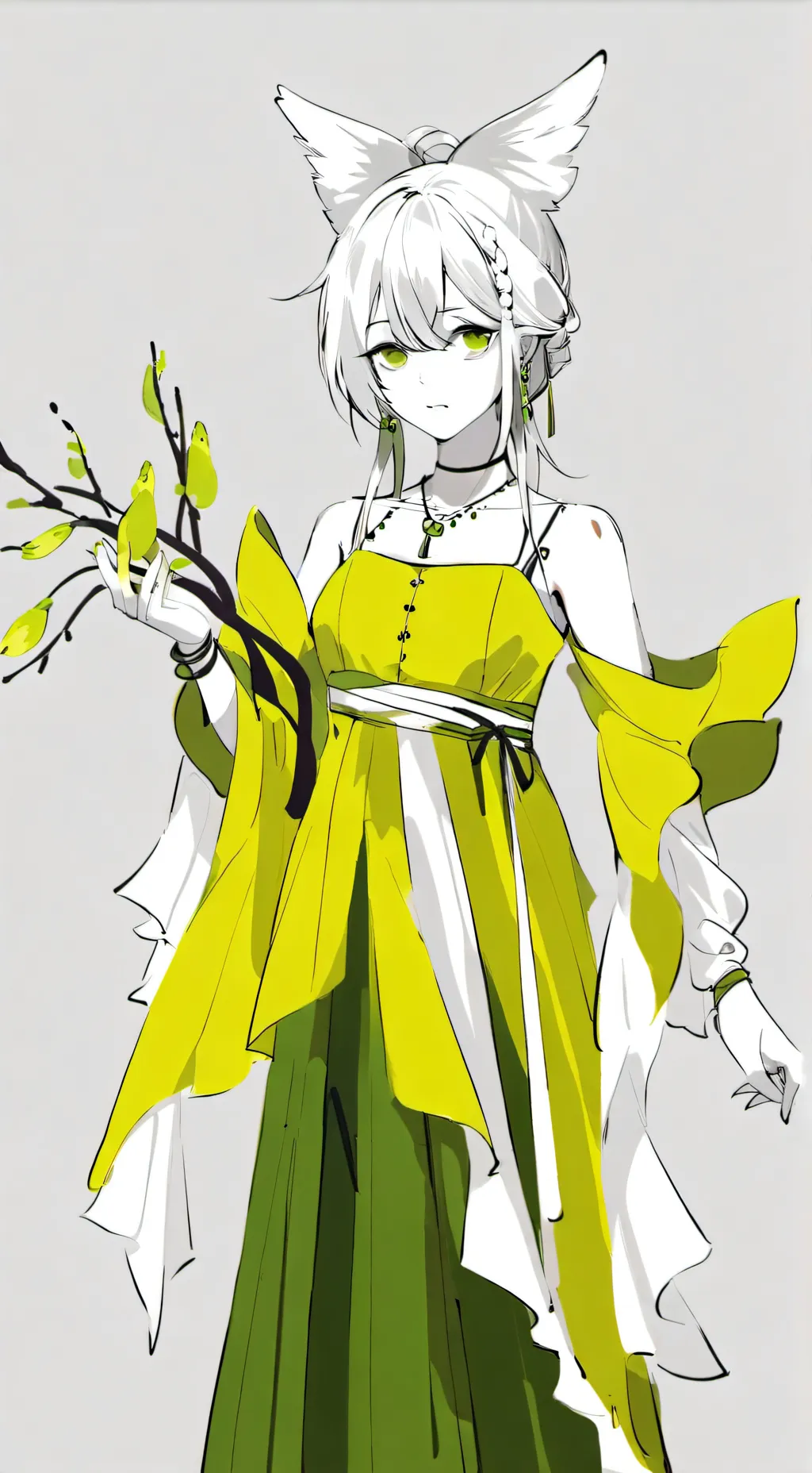 ai character: samara.. background