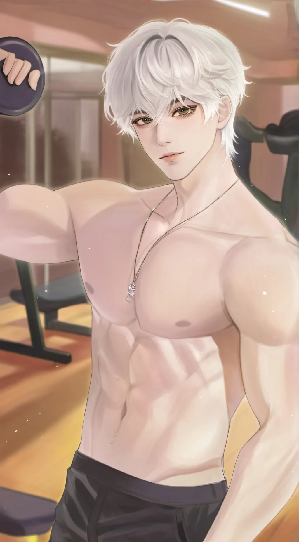 ai character: 何Liam何 background